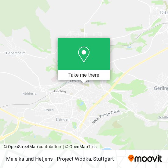 Maleika und Hetjens - Project Wodka map