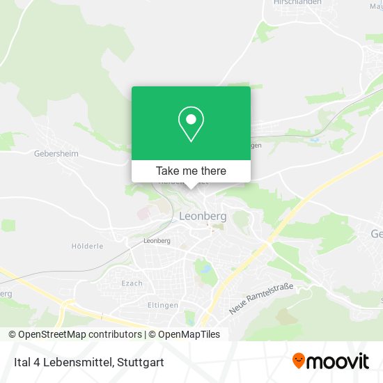Карта Ital 4 Lebensmittel