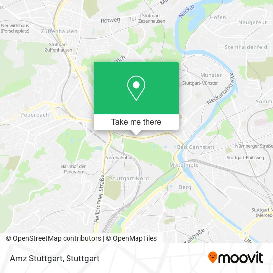 Карта Amz Stuttgart