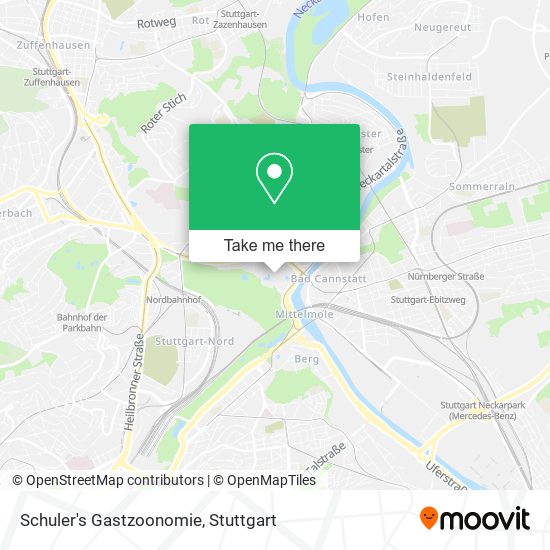 Schuler's Gastzoonomie map