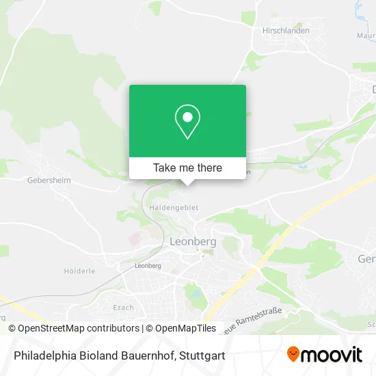 Карта Philadelphia Bioland Bauernhof