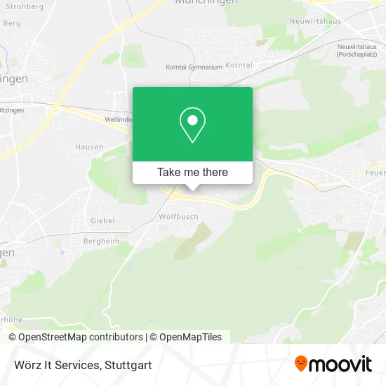 Карта Wörz It Services