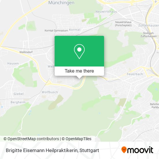 Brigitte Eisemann Heilpraktikerin map