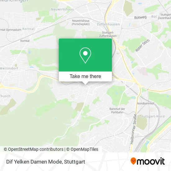 Dif Yelken Damen Mode map