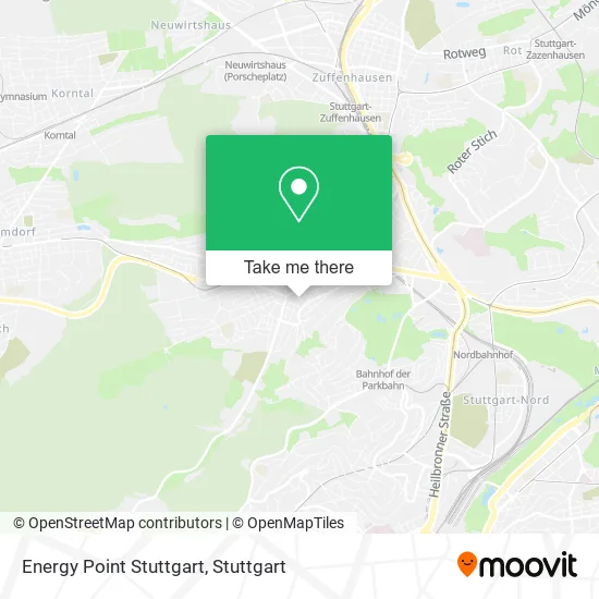 Карта Energy Point Stuttgart