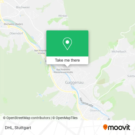 Карта DHL