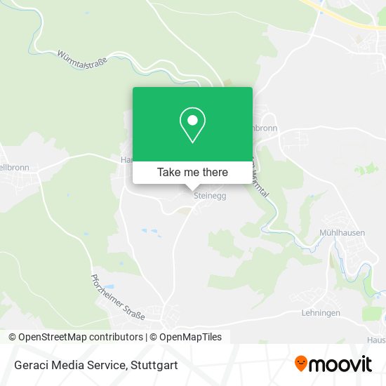 Geraci Media Service map