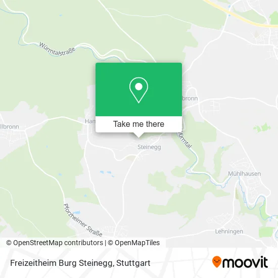 Карта Freizeitheim Burg Steinegg