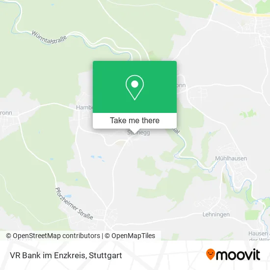 Карта VR Bank im Enzkreis