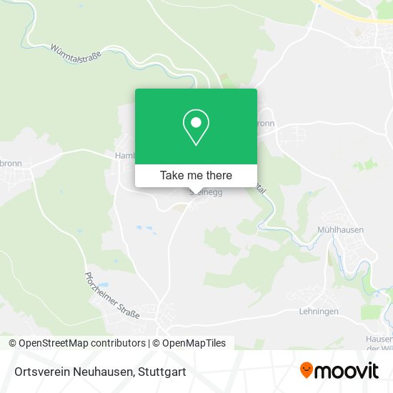 Ortsverein Neuhausen map
