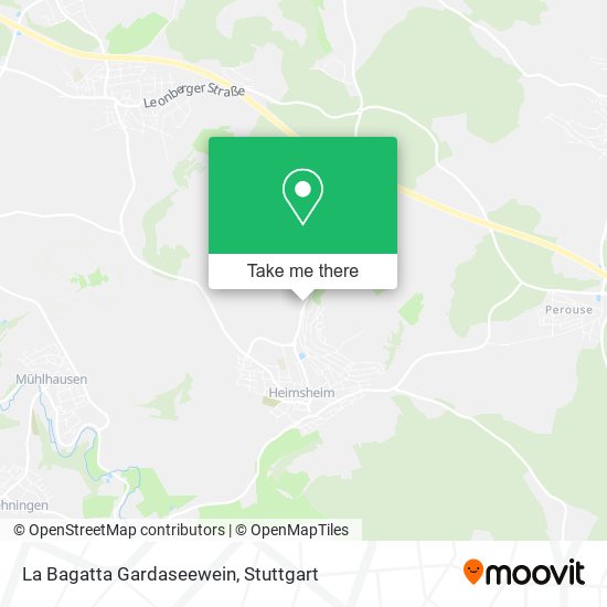 La Bagatta Gardaseewein map