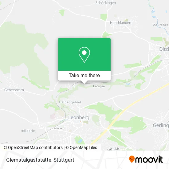 Карта Glemstalgaststätte