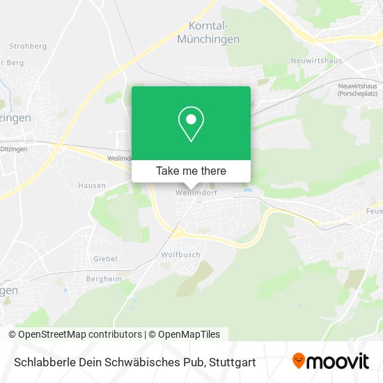 Schlabberle Dein Schwäbisches Pub map