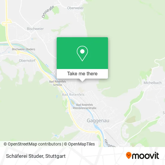 Schäferei Studer map