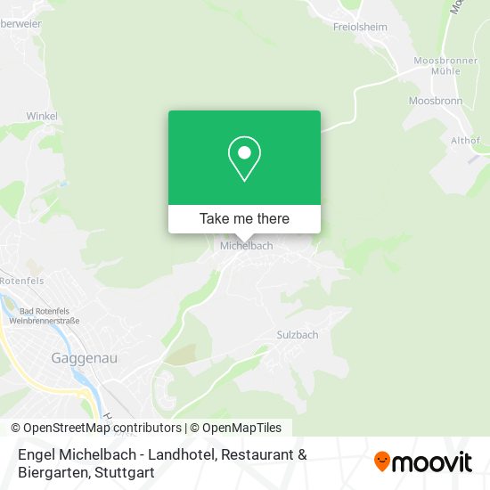 Engel Michelbach - Landhotel, Restaurant & Biergarten map