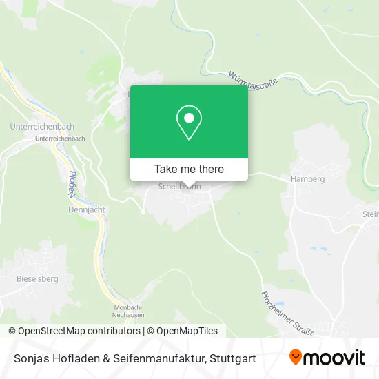 Карта Sonja's Hofladen & Seifenmanufaktur
