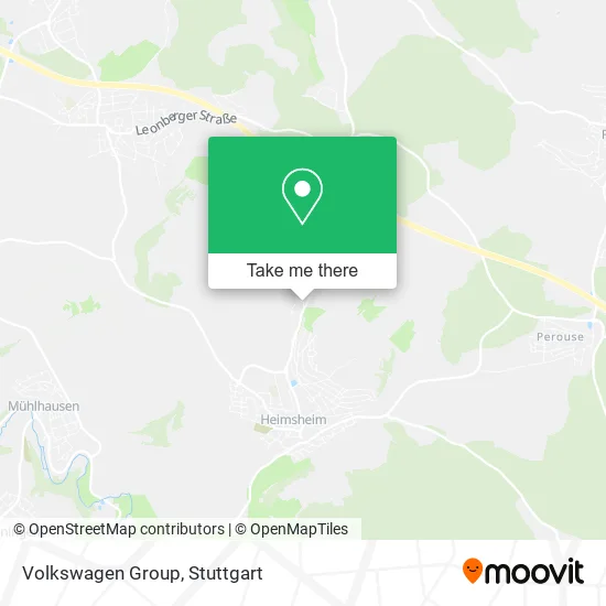 Карта Volkswagen Group