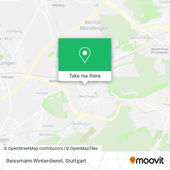 Beissmann Winterdienst map