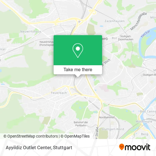 Карта Ayyildiz Outlet Center