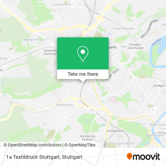 Карта 1a Textildruck Stuttgart
