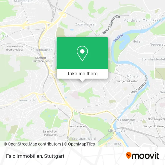 Карта Falc Immobilien