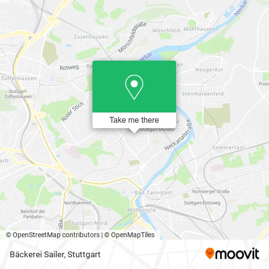 Карта Bäckerei Sailer