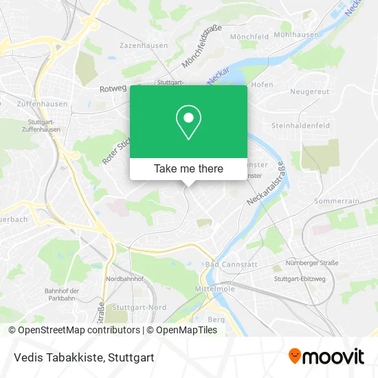 Карта Vedis Tabakkiste