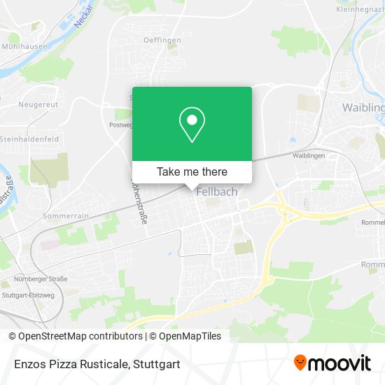 Карта Enzos Pizza Rusticale