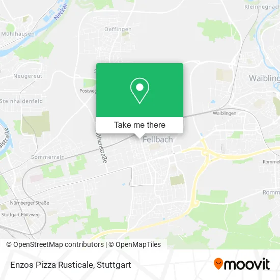 Карта Enzos Pizza Rusticale
