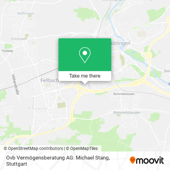 Карта Ovb Vermögensberatung AG: Michael Stang