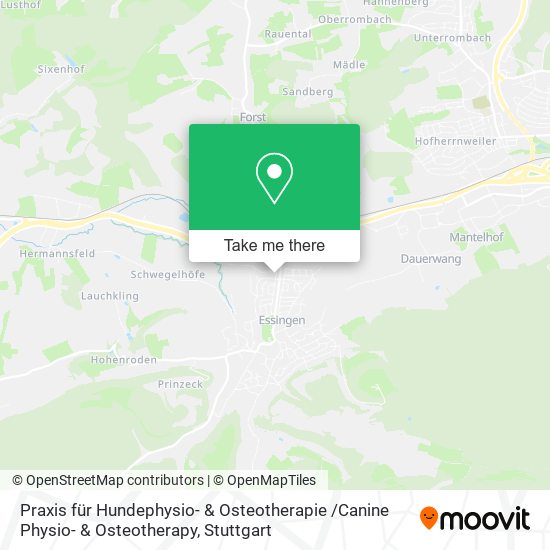 Praxis für Hundephysio- & Osteotherapie /Canine Physio- & Osteotherapy map