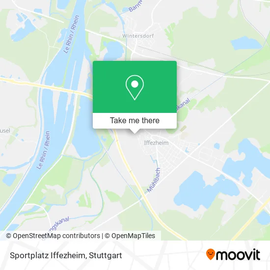 Карта Sportplatz Iffezheim