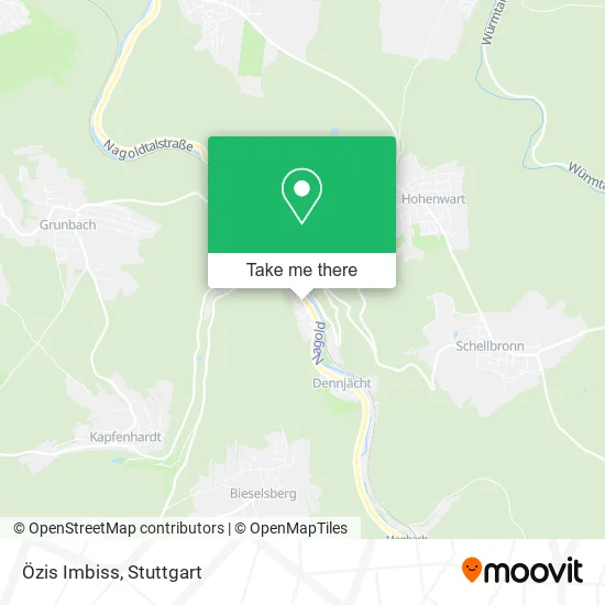 Карта Özis Imbiss