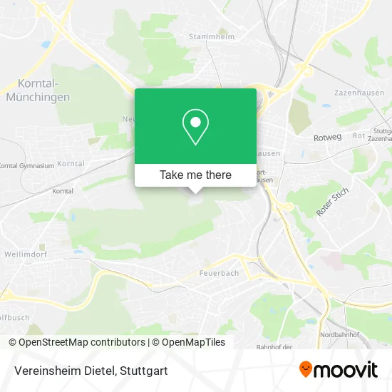 Карта Vereinsheim Dietel
