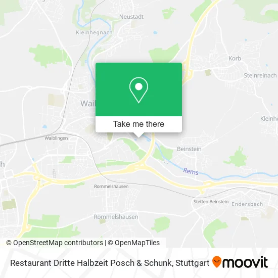 Карта Restaurant Dritte Halbzeit Posch & Schunk