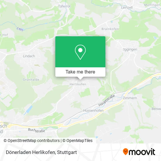 Карта Dönerladen Herlikofen