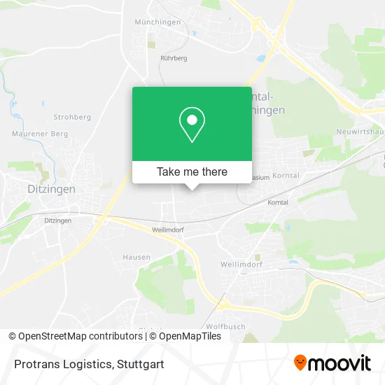 Карта Protrans Logistics