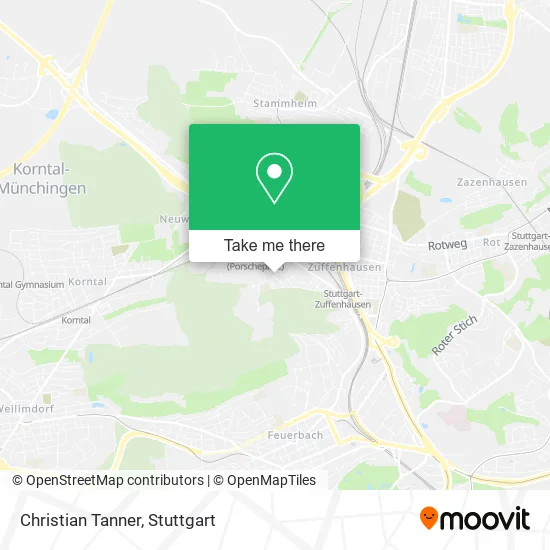 Карта Christian Tanner