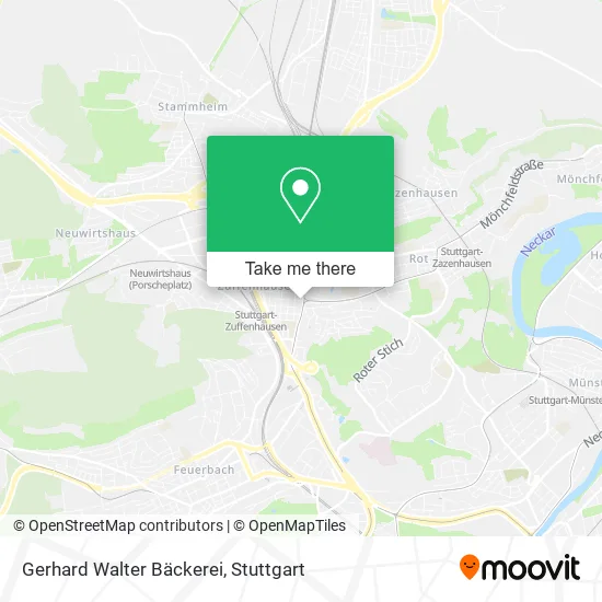 Gerhard Walter Bäckerei map