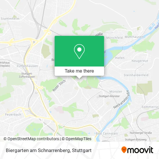 Карта Biergarten am Schnarrenberg