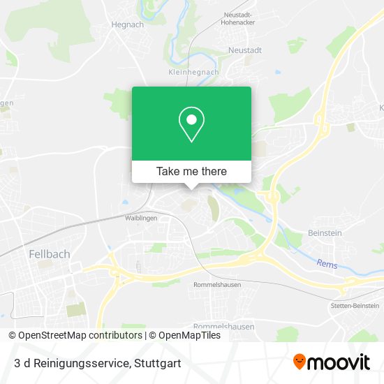 3 d Reinigungsservice map