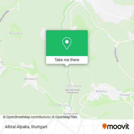 Карта Albtal Alpaka