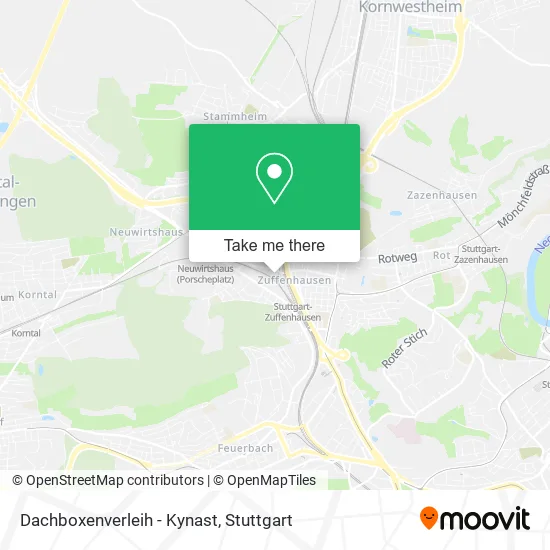 Карта Dachboxenverleih - Kynast