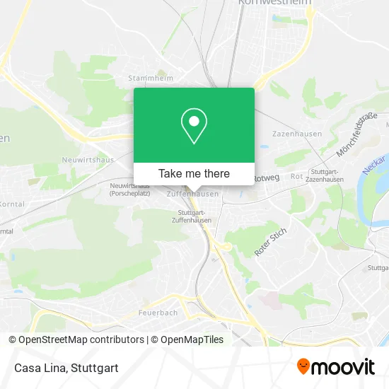 Карта Casa Lina