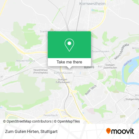 Карта Zum Guten Hirten