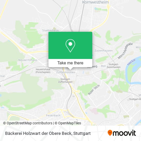 Bäckerei Holzwart der Obere Beck map