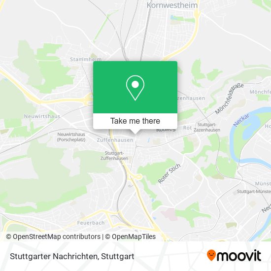 Stuttgarter Nachrichten map