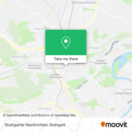Карта Stuttgarter Nachrichten