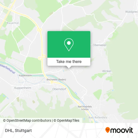 Карта DHL