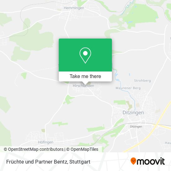 Früchte und Partner Bentz map